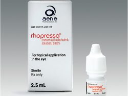 Rhopressa (Generic Netarsudil Ophthalmic)